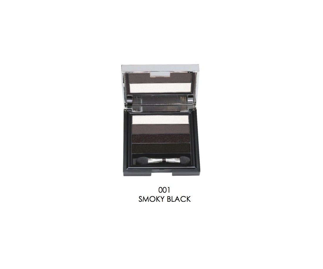 Pupa Vamp! oogschaduw palette 4 kleuren - smoky black Pupa Vamp! oogschaduw palette 4 kleuren - smoky black
