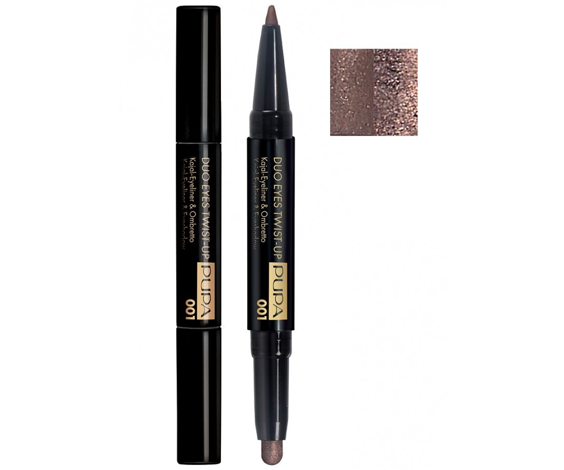 Pupa Duo eyes Twist-up Kajal - Dark Cacoa Pupa Duo eyes Twist-up Kajal - Dark Cacoa