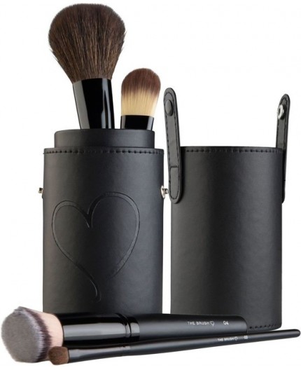 The Brush Make-up kwasten-set met penseel-houder