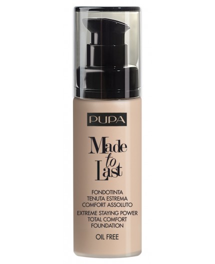 Pupa Made to Last Foundation SPF 10 - outlet