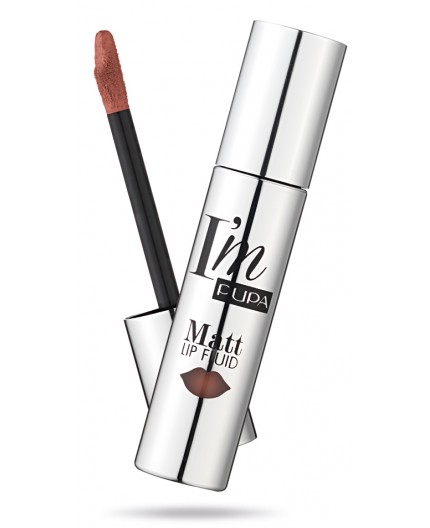 Pupa I'm Matt lip fluid  -  matte lipgloss - nu 2 voor €10,- Pupa I'm Matt lip fluid  -  matte lipgloss - nu 2 voor €10,-